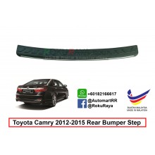 Toyota Camry XV50 2011- 2014 Custom Fit Original ABS Car Rear Bumper Step Scratch Guard Garnish Protector (CHROME LINING)